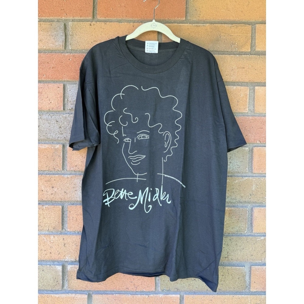 Vintage Bette Midler Shirt Experience The Devine On Tour Concert 90s | Large